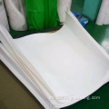 tablero de material PTFE cuadrado blanco